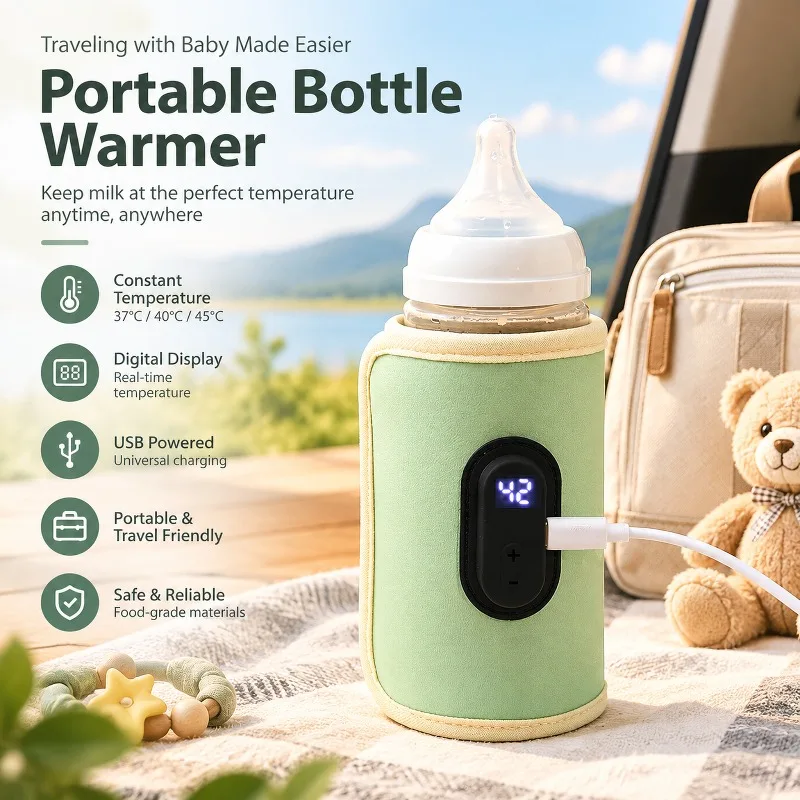 Baby Food Warmer - Przenośny podgrzewacz do butelek z mlekiem