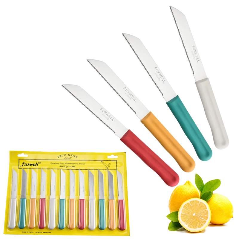 Baby Food Scissors - Klasyczny 12-częściowy zestaw noży do steków